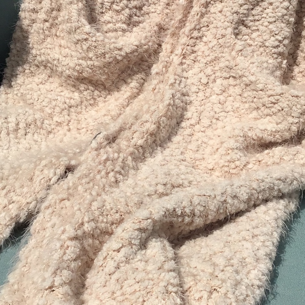 EXTREME SOFT & COZY MIDI CARDIGAN, CREAM with POCKETS - Picture 11 of 13